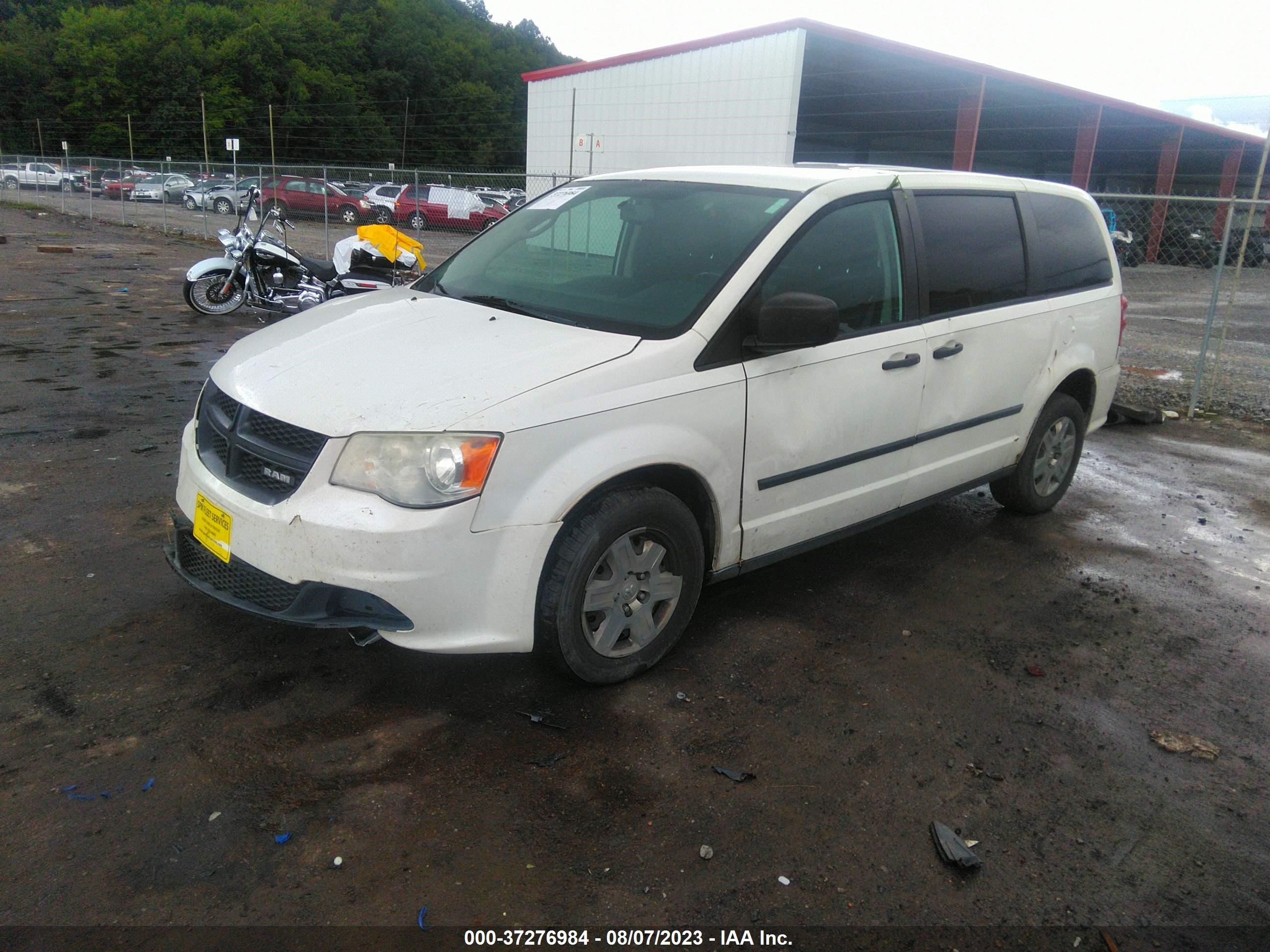 Photo 1 VIN: 2C4RRGAG4DR694365 - RAM CARGO VAN TRADESMAN 