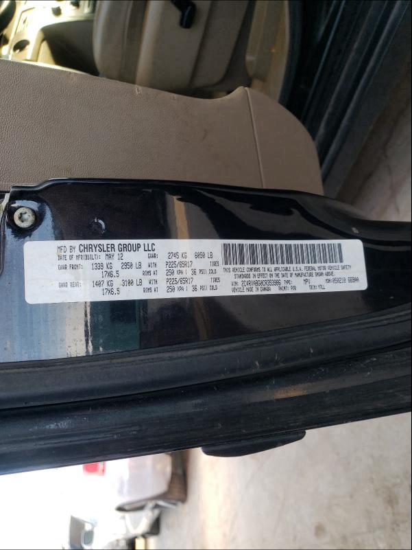 Photo 9 VIN: 2C4RVABG0CR353986 - VOLKSWAGEN ROUTAN SE 