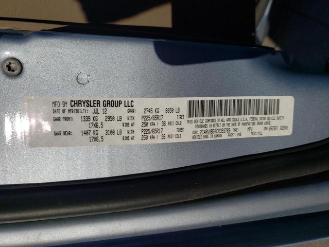 Photo 9 VIN: 2C4RVABG0CR393789 - VOLKSWAGEN ROUTAN SE 