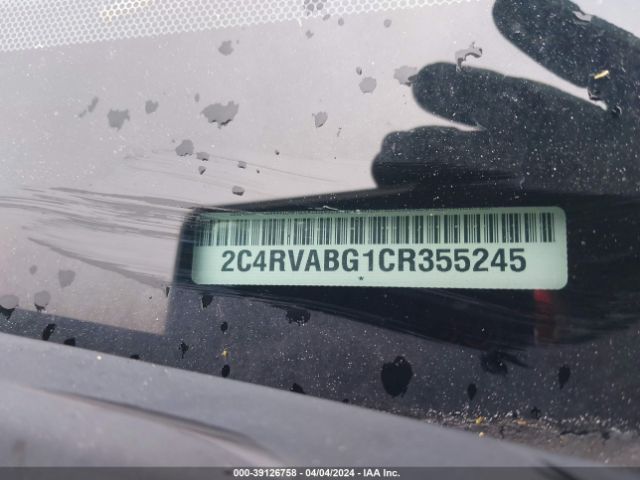 Photo 8 VIN: 2C4RVABG1CR355245 - VOLKSWAGEN ROUTAN 