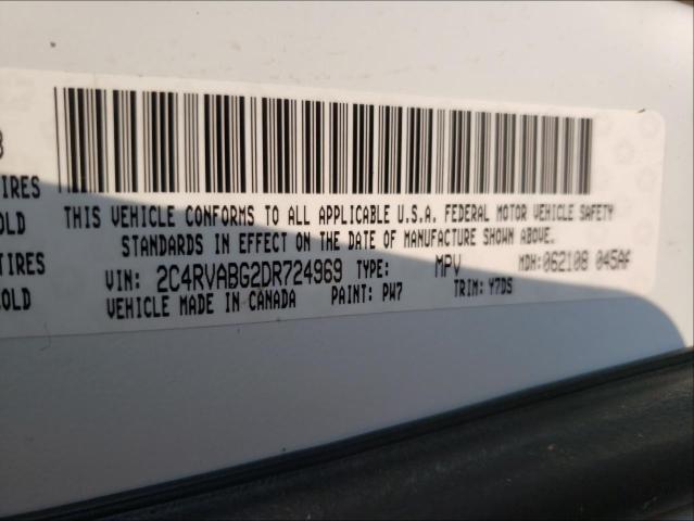 Photo 9 VIN: 2C4RVABG2DR724969 - VOLKSWAGEN ROUTAN SE 