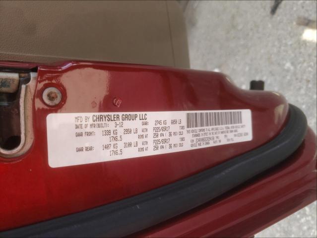 Photo 9 VIN: 2C4RVABG5CR294160 - VOLKSWAGEN ROUTAN SE 