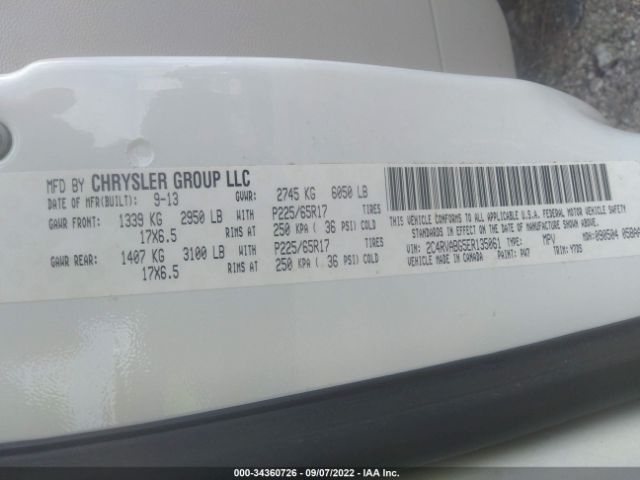 Photo 8 VIN: 2C4RVABG5ER135061 - VOLKSWAGEN ROUTAN 