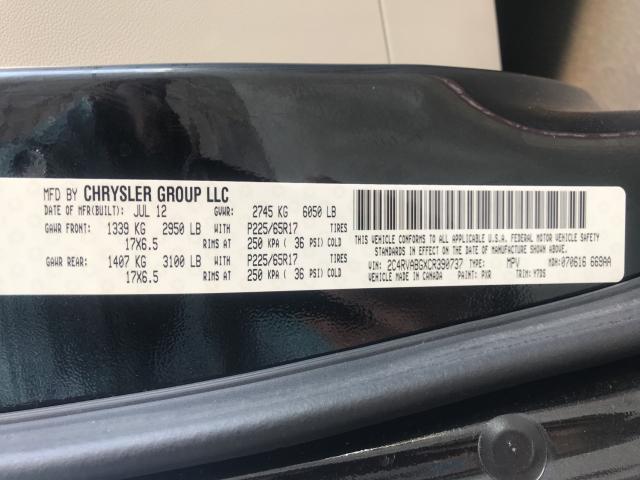 Photo 9 VIN: 2C4RVABGXCR390737 - VOLKSWAGEN ROUTAN SE 