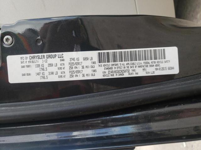 Photo 9 VIN: 2C4RVADG6CR250732 - VOLKSWAGEN ROUTAN SEL 