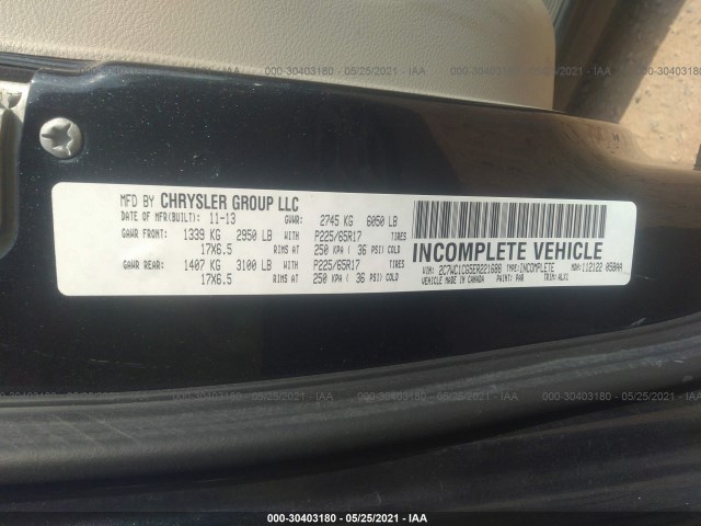 Photo 8 VIN: 2C7WC1CG5ER221688 - CHRYSLER TOWN & COUNTRY 