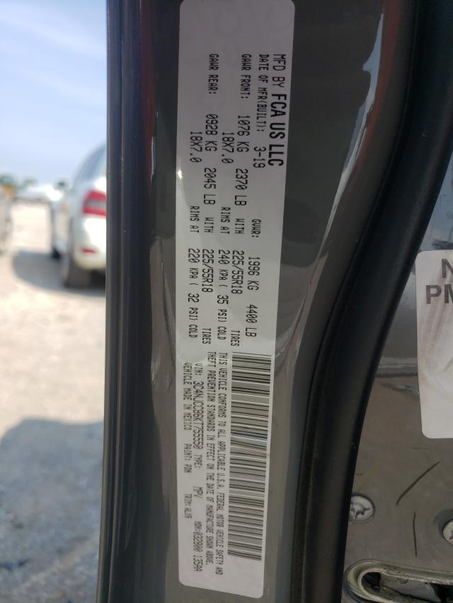 Photo 9 VIN: 2C7WDGBG8KR398855 - DODGE GRAND CARA 