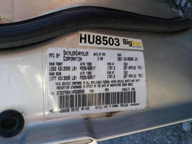 Photo 12 VIN: 2C8GF68414R628599 - CHRYSLER PACIFICA 