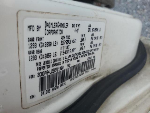 Photo 13 VIN: 2C8GP64L22R721400 - CHRYSLER TOWN & COU 