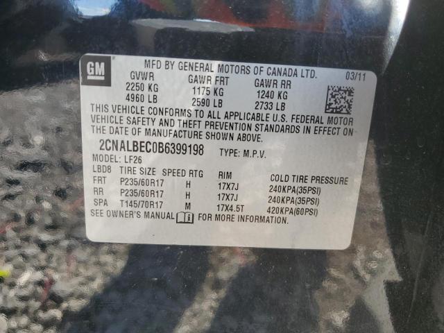 Photo 11 VIN: 2CNALBEC0B6399198 - CHEVROLET EQUINOX 