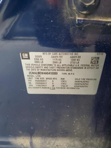 Photo 12 VIN: 2CNALBEW4A6416089 - CHEVROLET EQUINOX LS 