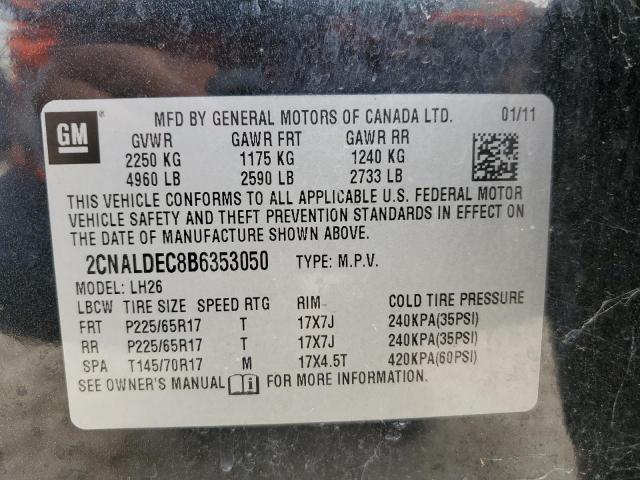 Photo 12 VIN: 2CNALDEC8B6353050 - CHEVROLET EQUINOX 