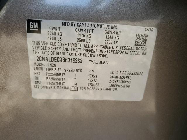 Photo 12 VIN: 2CNALDEC9B6319232 - CHEVROLET EQUINOX LT 