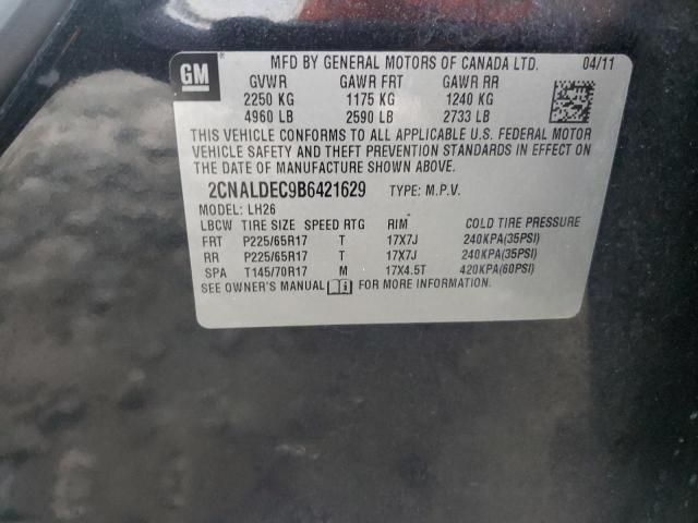 Photo 12 VIN: 2CNALDEC9B6421629 - CHEVROLET EQUINOX 