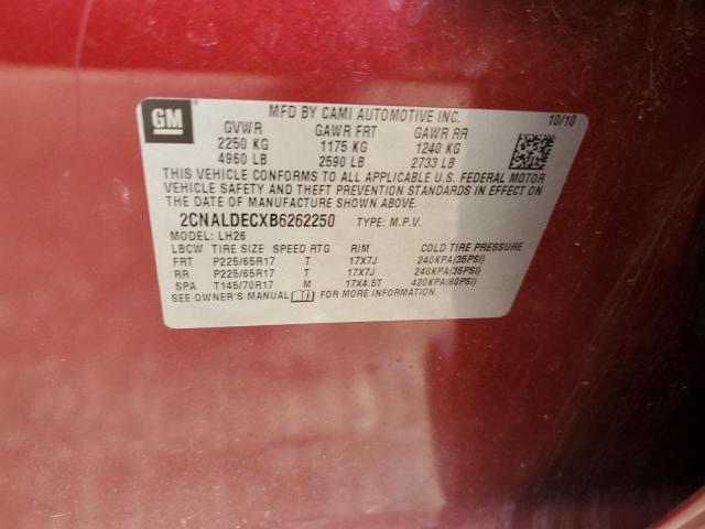 Photo 13 VIN: 2CNALDECXB6262250 - CHEVROLET EQUINOX 