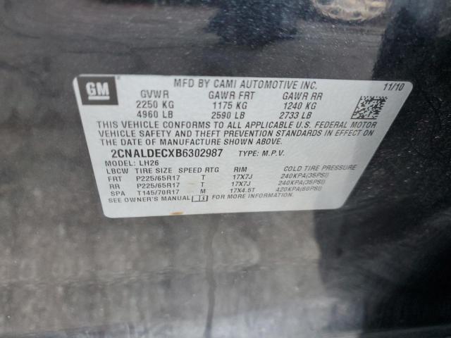 Photo 12 VIN: 2CNALDECXB6302987 - CHEVROLET EQUINOX LT 