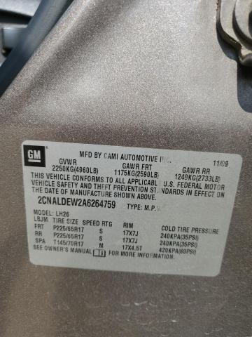 Photo 12 VIN: 2CNALDEW2A6264759 - CHEVROLET EQUINOX 