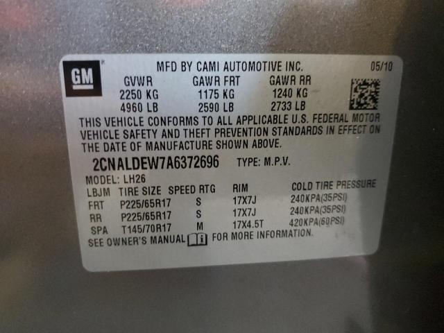 Photo 12 VIN: 2CNALDEW7A6372696 - CHEVROLET EQUINOX 