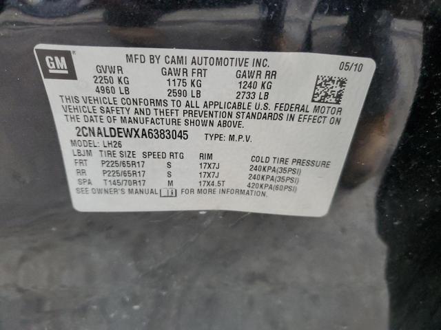 Photo 11 VIN: 2CNALDEWXA6383045 - CHEVROLET EQUINOX LT 