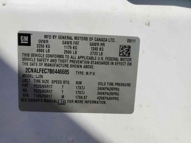 Photo 12 VIN: 2CNALFEC7B6446685 - CHEVROLET EQUINOX 