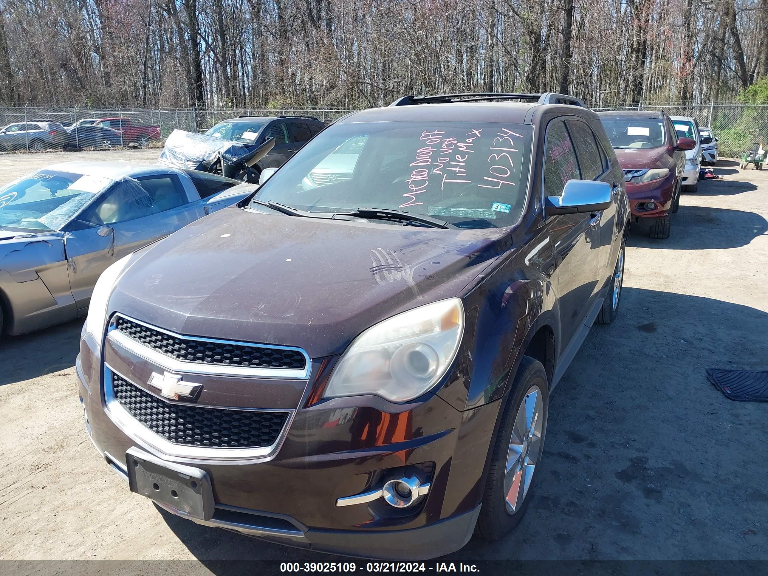 Photo 1 VIN: 2CNALFEC8B6403134 - CHEVROLET EQUINOX 