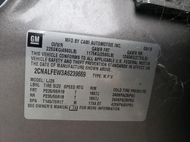 Photo 12 VIN: 2CNALFEW3A6239669 - CHEVROLET EQUINOX 