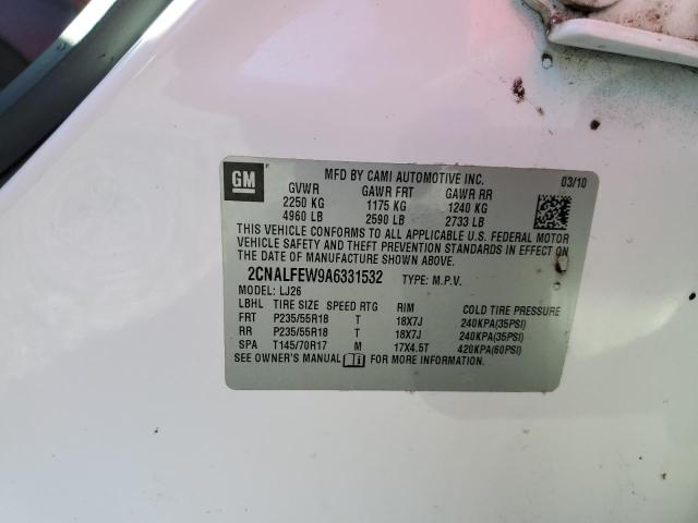 Photo 9 VIN: 2CNALFEW9A6331532 - CHEVROLET EQUINOX LT 