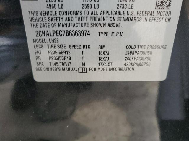 Photo 11 VIN: 2CNALPEC7B6363974 - CHEVROLET EQUINOX LT 