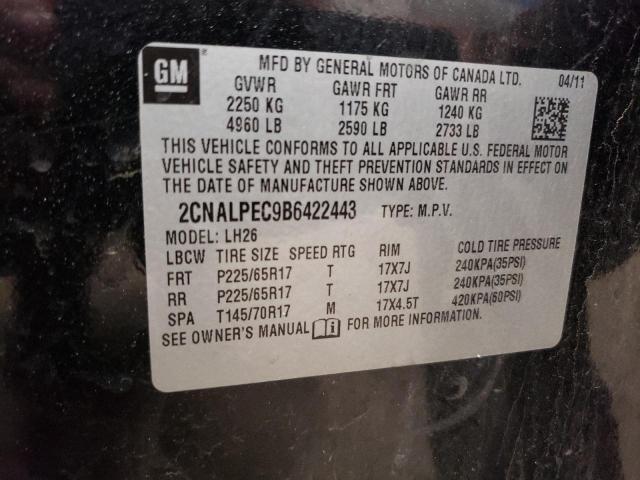 Photo 11 VIN: 2CNALPEC9B6422443 - CHEVROLET EQUINOX 