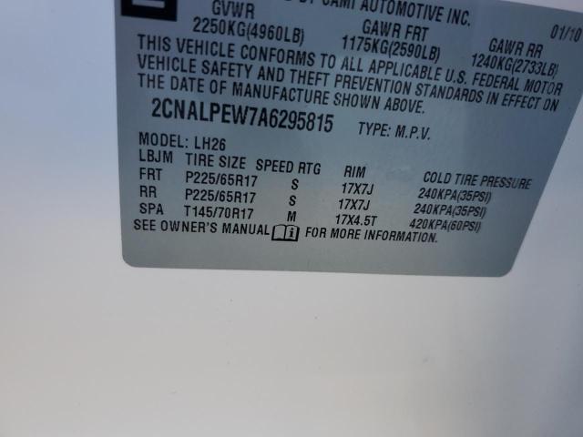 Photo 12 VIN: 2CNALPEW7A6295815 - CHEVROLET EQUINOX 