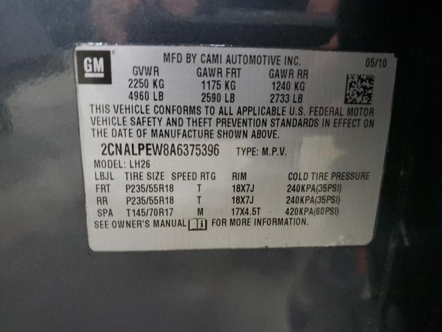 Photo 11 VIN: 2CNALPEW8A6375396 - CHEVROLET EQUINOX 