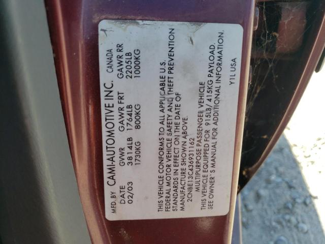 Photo 12 VIN: 2CNBE13C436931162 - CHEVROLET TRACKER 