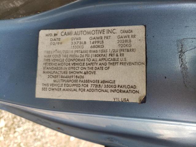 Photo 12 VIN: 2CNBE1864X6918436 - CHEVROLET TRACKER 