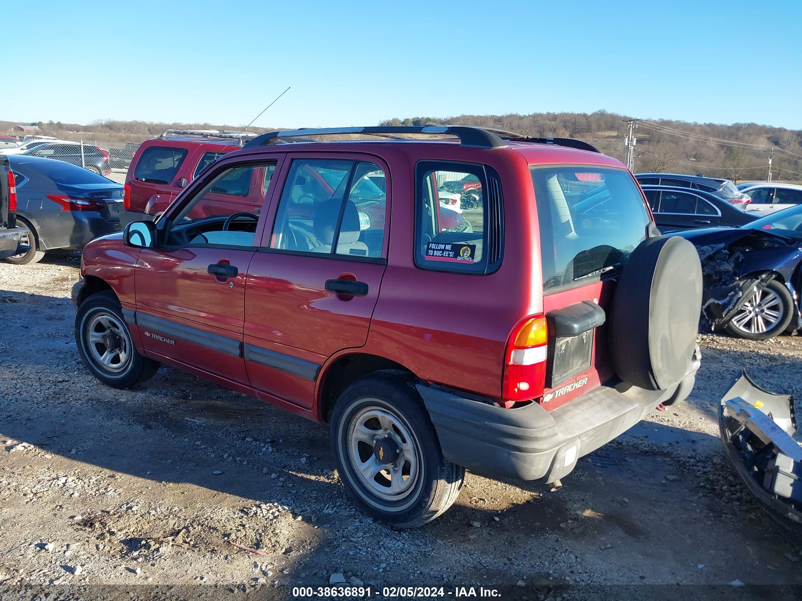 Photo 2 VIN: 2CNBJ13C616950370 - CHEVROLET TRACKER 