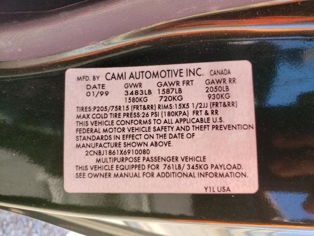 Photo 11 VIN: 2CNBJ1861X6910080 - CHEVROLET TRACKER 