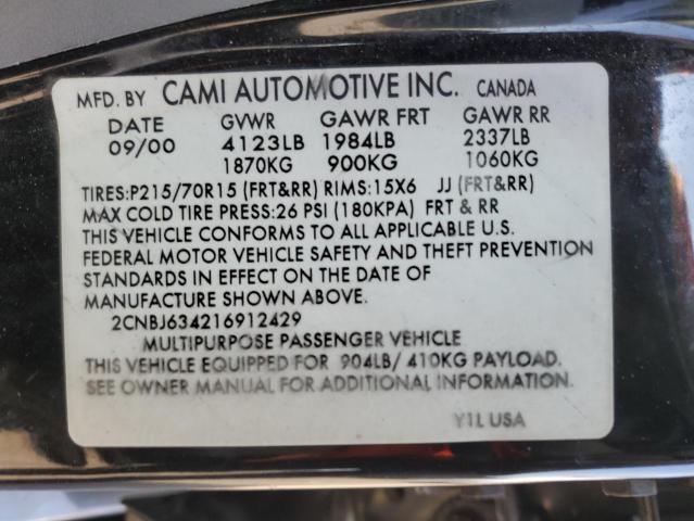 Photo 12 VIN: 2CNBJ634216912429 - CHEVROLET TRACKER LT 