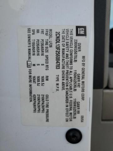 Photo 12 VIN: 2CNDL13F256084783 - CHEVROLET EQUINOX 