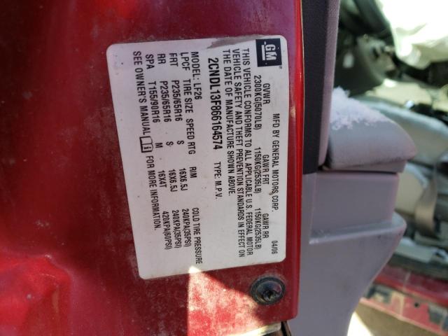 Photo 13 VIN: 2CNDL13F866164574 - CHEVROLET EQUINOX 