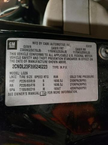 Photo 12 VIN: 2CNDL23F396246223 - CHEVROLET EQUINOX 