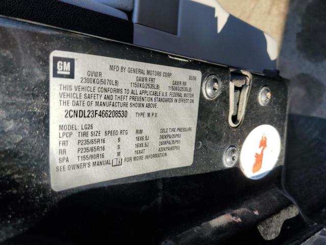 Photo 12 VIN: 2CNDL23F466208530 - CHEVROLET EQUINOX LS 