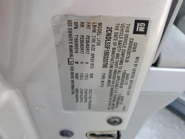 Photo 11 VIN: 2CNDL53F186320786 - CHEVROLET EQUINOX 