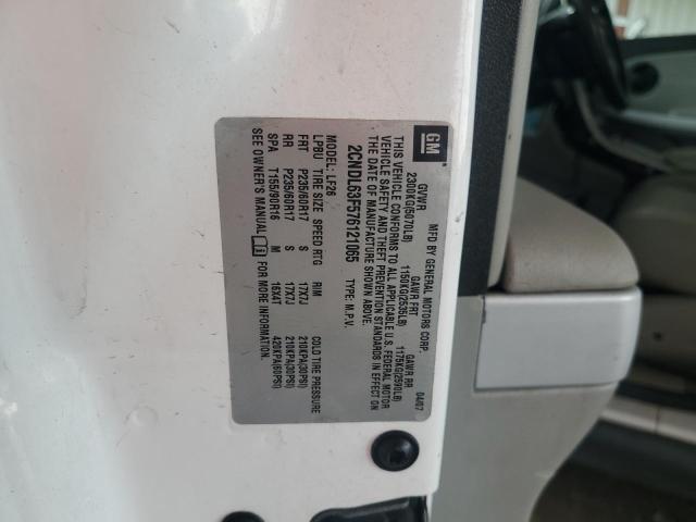 Photo 12 VIN: 2CNDL63F576121065 - CHEVROLET EQUINOX 