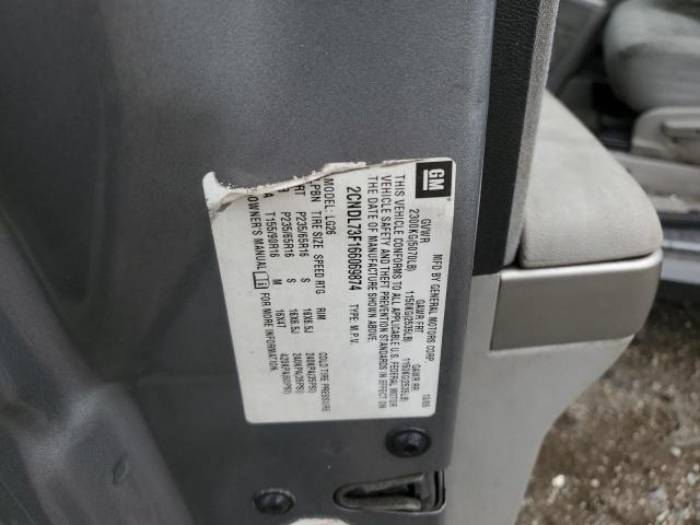 Photo 12 VIN: 2CNDL73F166069874 - CHEVROLET EQUINOX LT 