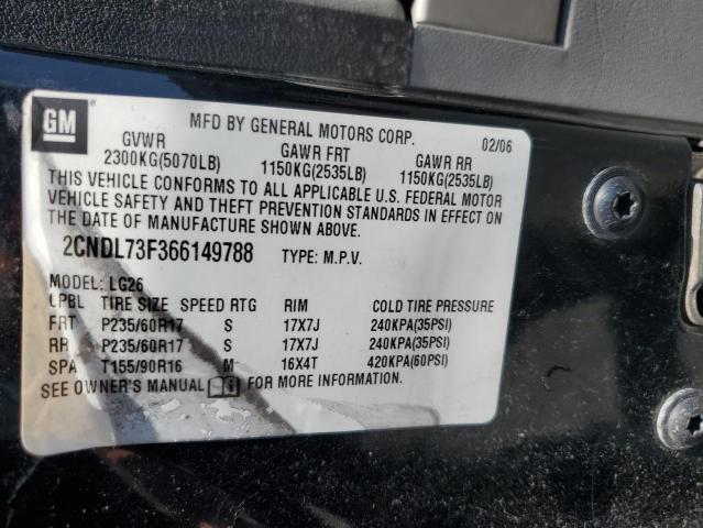 Photo 13 VIN: 2CNDL73F366149788 - CHEVROLET EQUINOX 