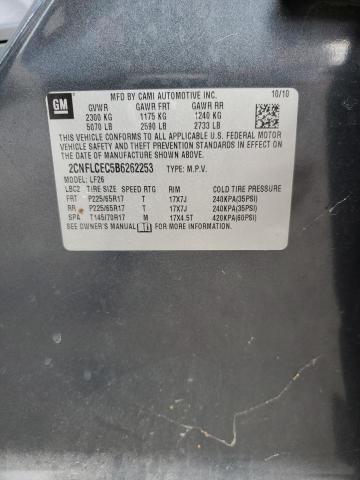 Photo 12 VIN: 2CNFLCEC5B6262253 - CHEVROLET EQUINOX LS 