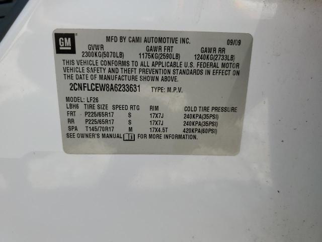 Photo 12 VIN: 2CNFLCEW8A6233631 - CHEVROLET EQUINOX LS 