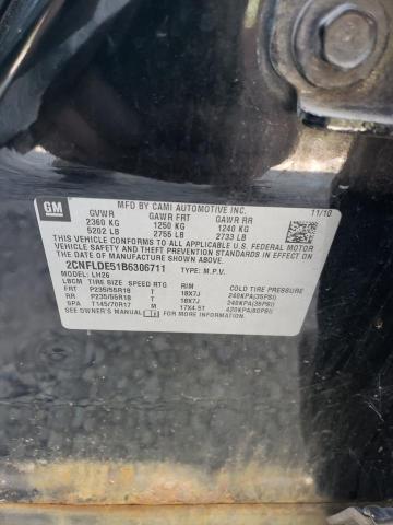 Photo 12 VIN: 2CNFLDE51B6306711 - CHEVROLET EQUINOX LT 