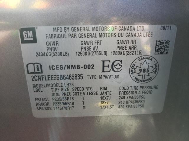 Photo 12 VIN: 2CNFLEE55B6465835 - CHEVROLET EQUINOX 