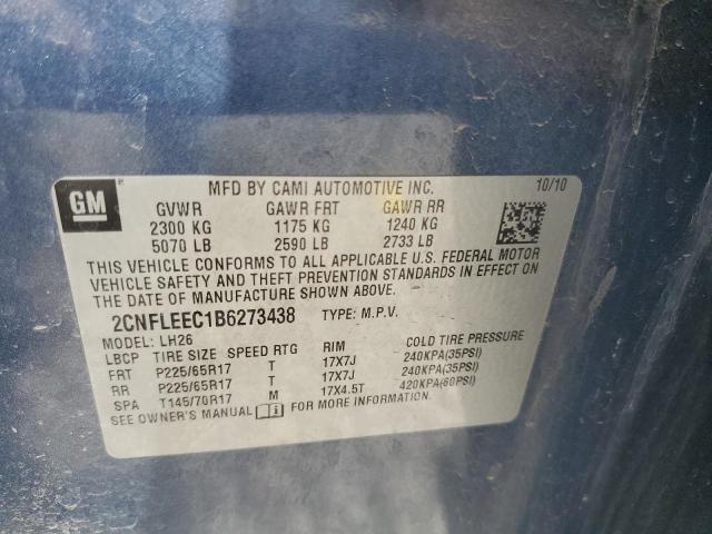 Photo 13 VIN: 2CNFLEEC1B6273438 - CHEVROLET EQUINOX LT 