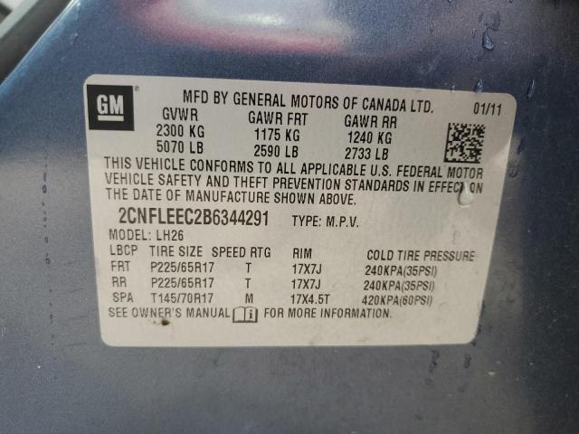 Photo 12 VIN: 2CNFLEEC2B6344291 - CHEVROLET EQUINOX 